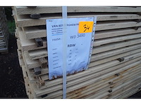 1,57 m³ eiken planken 22mm - afbeelding 1 van  2