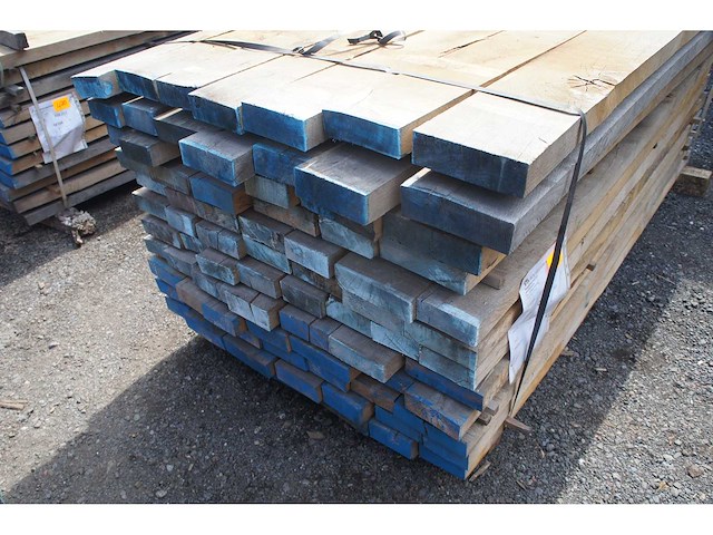 1,57 m³ eiken planken 54mm - afbeelding 3 van  4