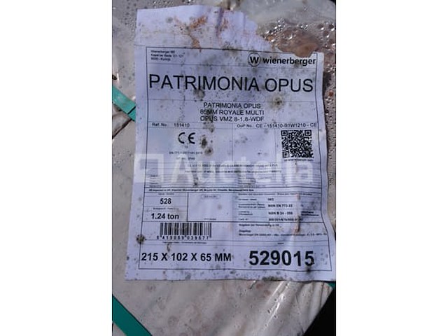 1584 vandersanden patrimonia opus bakstenen - afbeelding 7 van  7