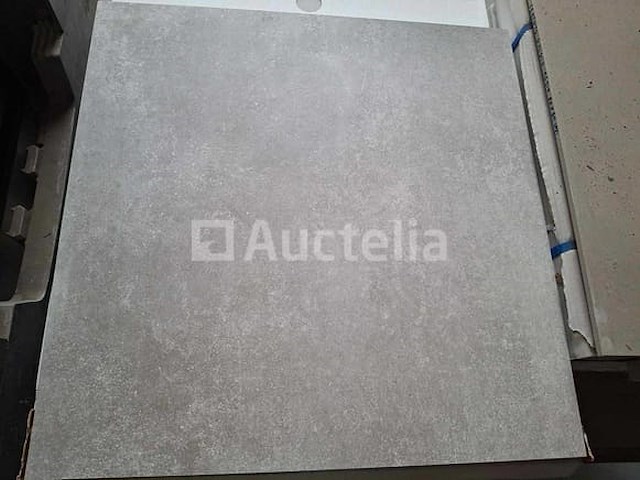 15,84m² grigio medio 60x60 rectificeerd, beton effect, vloer en muur, nieuw verpakt - afbeelding 1 van  2