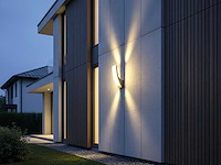 15w led wandlamp gebogen waterdicht(4x) - afbeelding 1 van  7