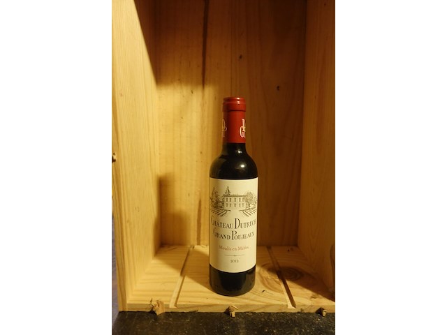 15x 37,5cl chateau dutruch grand poujeaux 2012 - afbeelding 1 van  3
