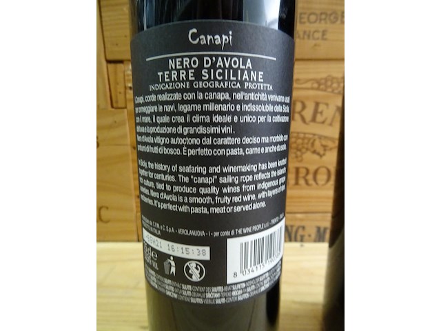 15x 75cl canapi 2015 - afbeelding 3 van  6