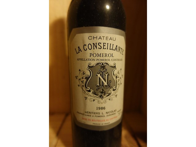 15x 75cl chateau la conseillante 1986 - afbeelding 2 van  4