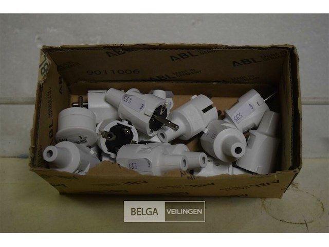 15x abl schuko-stekkers (veiligheidsstekkers) - afbeelding 1 van  3