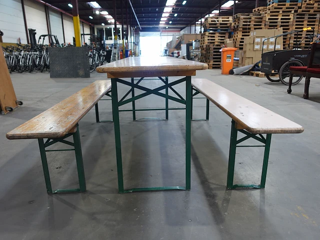 15x biertafel + 44x bank - afbeelding 2 van  4