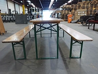 15x biertafel + 44x bank - afbeelding 2 van  4