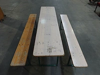 15x biertafel + 44x bank - afbeelding 3 van  4
