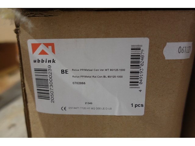 15x concentrische rookgasafvoerbuis + toebehoren - afbeelding 4 van  11