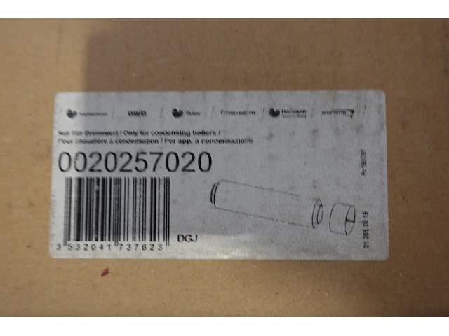 15x concentrische rookgasafvoerbuis + toebehoren - afbeelding 9 van  11