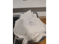 15x ecru nap receptietafel gebruikt (15x) excl. bak - afbeelding 1 van  1