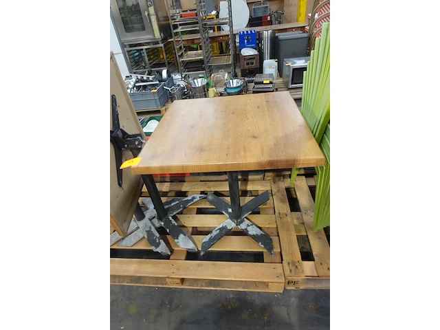 15x houten tafel - afbeelding 2 van  5