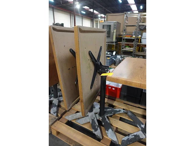 15x houten tafel - afbeelding 4 van  5