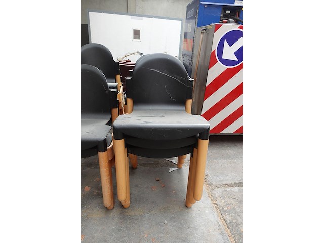 15x kunststof stoel thonet - afbeelding 1 van  6