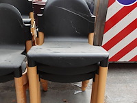 15x kunststof stoel thonet - afbeelding 1 van  6