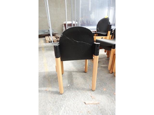 15x kunststof stoel thonet - afbeelding 4 van  6
