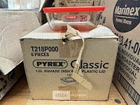 15x marinex ovenschotel met deksel afm 15x15 cm - afbeelding 2 van  3