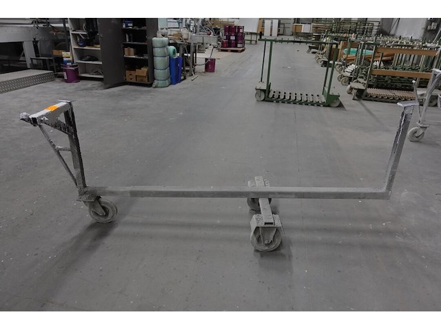 15x metalen verrijdbare kar - afbeelding 1 van  8