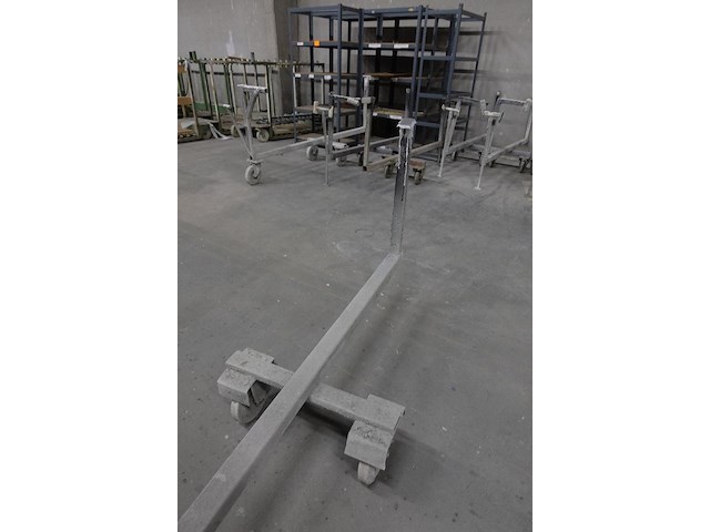 15x metalen verrijdbare kar - afbeelding 5 van  8