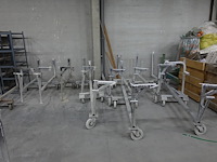 15x metalen verrijdbare kar - afbeelding 6 van  8