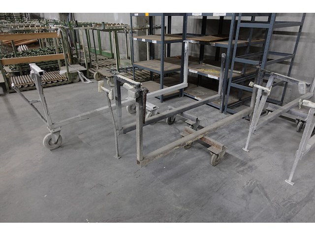 15x metalen verrijdbare kar - afbeelding 7 van  8