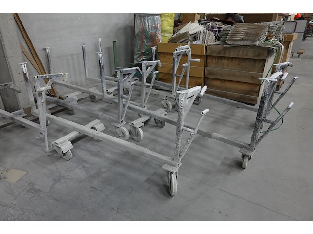 15x metalen verrijdbare kar - afbeelding 8 van  8
