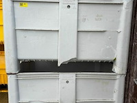 15x palletbox kunststof - afbeelding 1 van  1