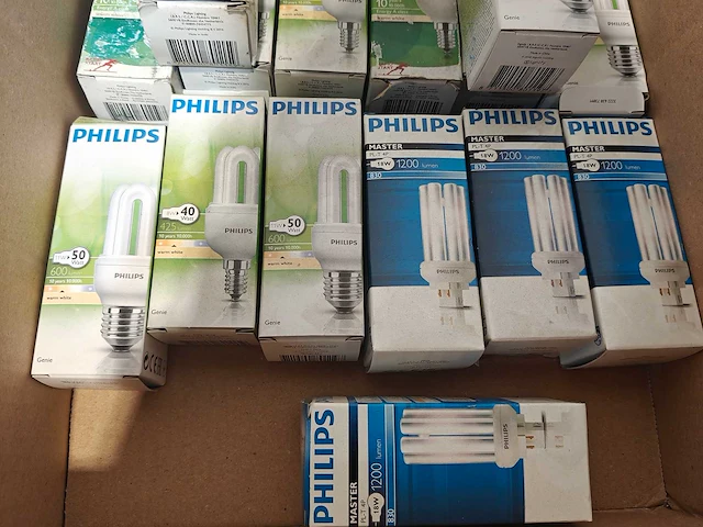 15x philips spaarlampen (nieuw in doos) - afbeelding 3 van  5