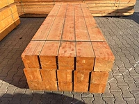 (15x) red class wood paal 20x20x300cm - afbeelding 4 van  15
