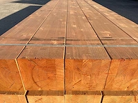 (15x) red class wood paal 20x20x600cm - afbeelding 4 van  7