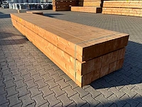 (15x) red class wood paal 20x20x600cm - afbeelding 5 van  7