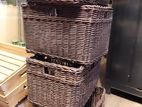 15x rieten mand - afbeelding 2 van  6