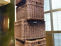 15x rieten mand - afbeelding 4 van  6