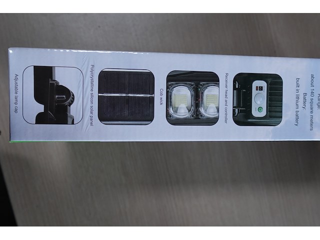 15x solar straatlamp - afbeelding 3 van  3