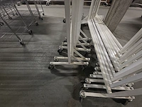 (15x) verrijdbare kleerhangers - afbeelding 2 van  3