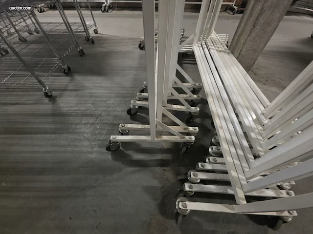(15x) verrijdbare kleerhangers - afbeelding 2 van  3