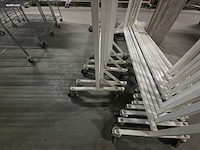 (15x) verrijdbare kleerhangers - afbeelding 2 van  3