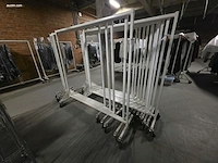 (15x) verrijdbare kleerhangers