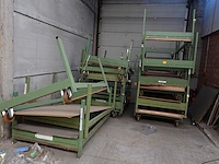15x verrijdbare metalen houder