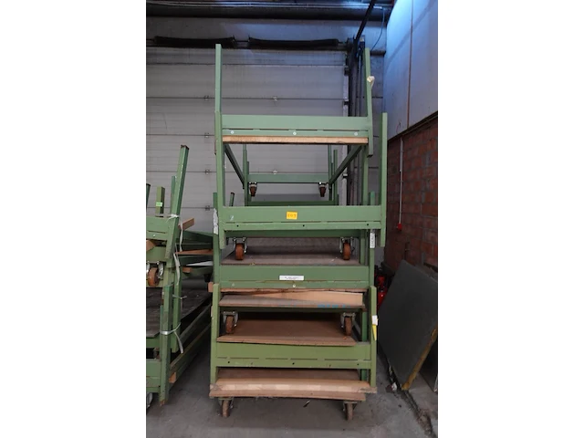 15x verrijdbare metalen houder - afbeelding 3 van  4