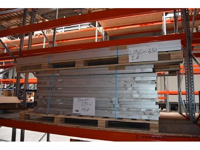 15x zonnepaneel, boviet, 275w, 2x zonnepaneel, longi, 550, werking niet gekend - afbeelding 1 van  3