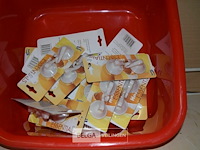 15x2st handdoekhaken - afbeelding 1 van  2