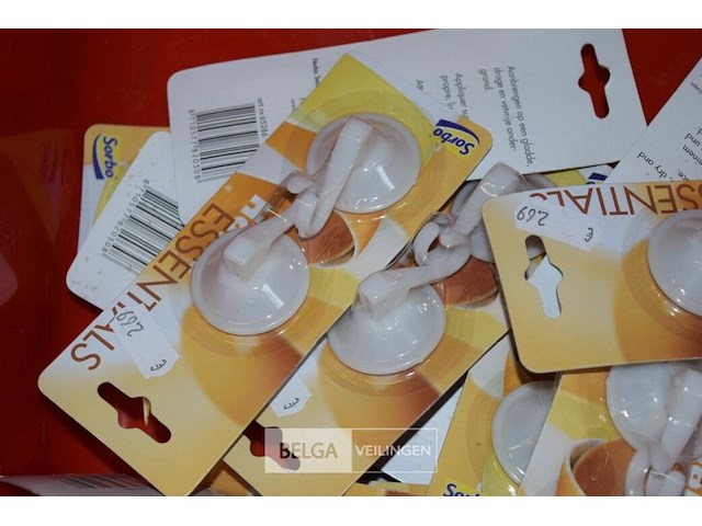 15x2st handdoekhaken - afbeelding 2 van  2