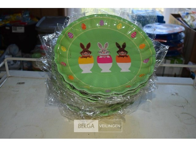 15x2st kartonnen paasbordjes - afbeelding 1 van  2