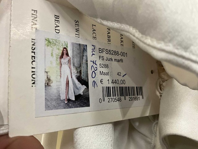 16 bruidsjurken fara sposa (totaalprijs) - afbeelding 24 van  37