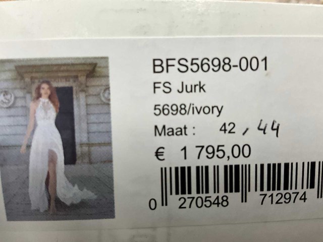 16 bruidsjurken fara sposa (totaalprijs) - afbeelding 26 van  37