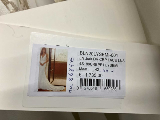 16 bruidsjurken rosa clara luna novias (totaalprijs) - afbeelding 18 van  34