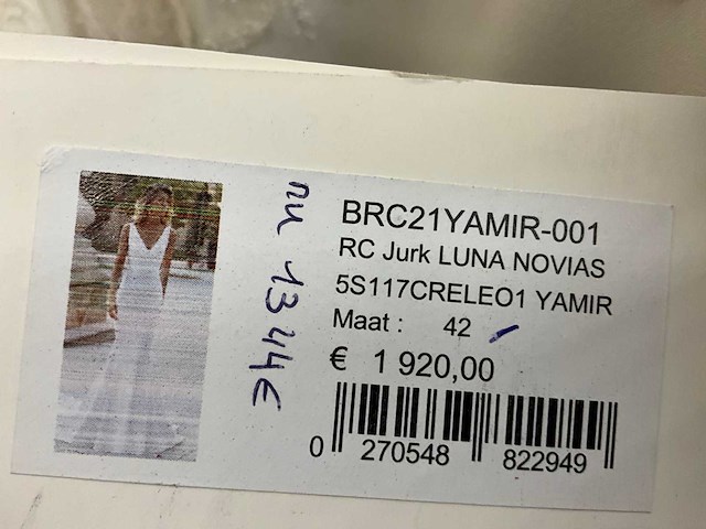 16 bruidsjurken rosa clara luna novias (totaalprijs) - afbeelding 20 van  34