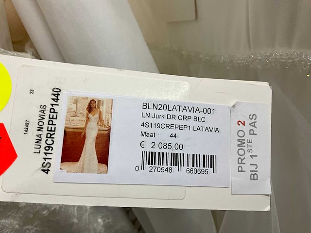 16 bruidsjurken rosa clara luna novias (totaalprijs) - afbeelding 21 van  34