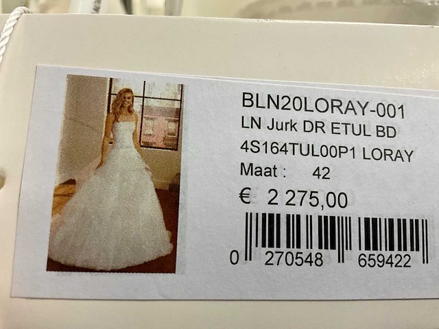 16 bruidsjurken rosa clara luna novias (totaalprijs) - afbeelding 24 van  34